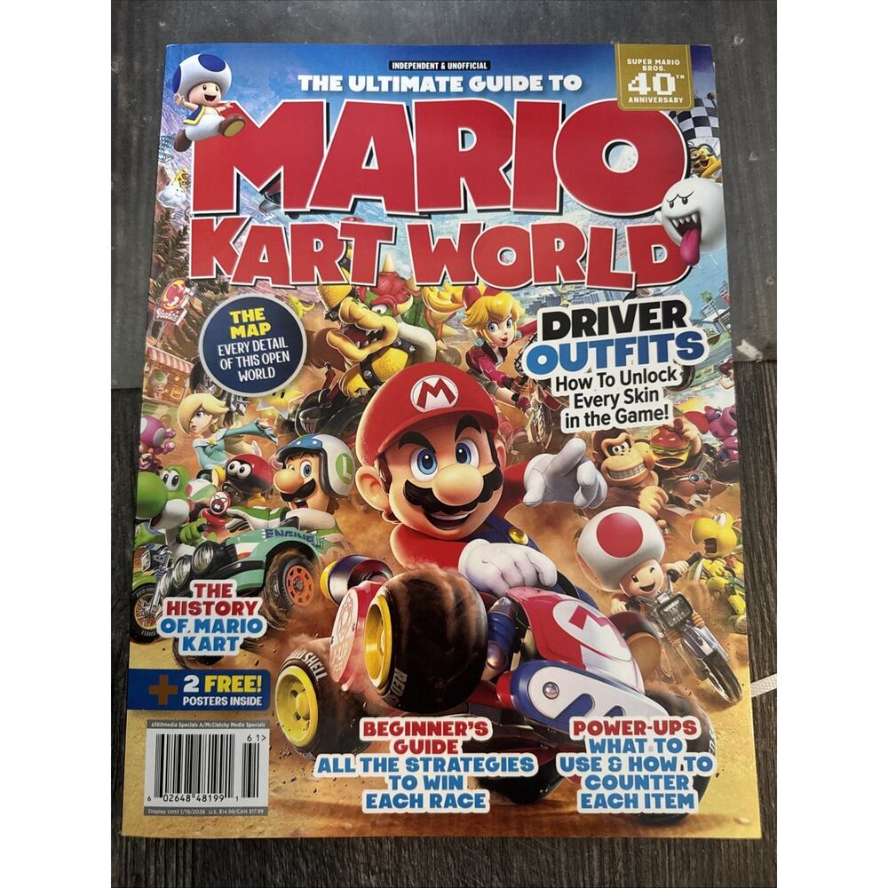 THE ULTIMATE GUIDE TO MARIO KART WORLD 2025 super video game